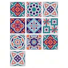 Série Mediterrânea Pintura Adesivos Autoadesivos Descascando Azulejos Respingos Adesivos de Parede de Vinil. Adequado para Cozinha Banheiro Azulejo Parede Lareira Gabinete. Adesivo Decorativo, DIY Criativo Adesivos de Fundo Decorativo