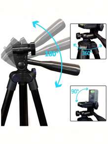 [Chung] Chân máy di động, Chân máy quay video du lịch có thể điều chỉnh, Giá đỡ và kẹp điện thoại di động, Thích hợp để ghi âm cuộc họp, Quà tặng ngoài trời Phát sóng trực tiếp cho kỳ nghỉ hè, Du lịch, Hoạt động ngoài trời, Gậy tự sướng phát trực tiếp, Giá đỡ ba chân - Bộ bốn món màu đen - Xem 7