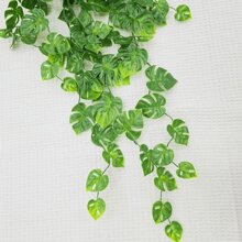 1pc Fake Hanging Plants, Artificial Small Potted Plants For Diy Flower Wall, Scene Layout, Living Room And Bedroom Vase Flower Arrangement, Wedding, Party, Home Decoration, Desk Stuffing.Autumn And Spring Leaf Harvest ,Home Decor,Table Decor,Farmhouse Decor,Outdoors UV Resistant Fake Flowers Faux Plants For Hanging Garden Porch Window Box Outside Decoration Gifts Birthday Graduation