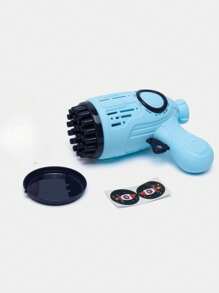 A 28-Hole Bubble Gun Automatic Soap Bubble Machine Portable Outdoor Wedding Party Toys Suitable Birthday Gifts Easter Gifts Children's Gifts, Children's Outdoor Fun Toys [Note: This Product Does Not Contain Bubble Solution And Batteries]