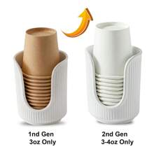 1pc/ Disposable Explosive Paper Cup Holder Paper Cup Holder Desktop Cup Holder Multi-Function Cup Organizer For Household Coffee Cup Holder Disposable Cup Holder Desktop Cup Holder Multi-Function Cup Organizer Home Bathroom Decor