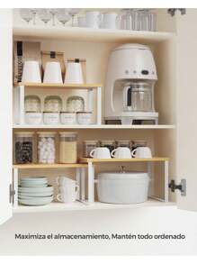 SONGMICS Spice Racks - White - View 2