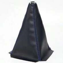 1 Pieza Funda universal para perilla de palanca de cambios de automóvil, Collar de palanca de cambios de PU, Funda para palanca de cambios manual/automática de automóvil - Resistente al agua y decorativa, Apta para la mayoría de automóviles manuales/automáticos y camiones