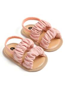 Infant Girls Sandals Summer Shoes Outdoor First Walker Toddler Girls Shoes For Summer - Pink - View 10