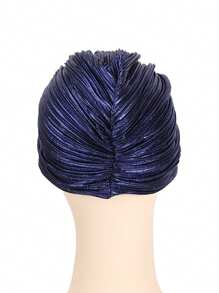 1pc Women Plain Color Square Headscarf, Head Cover Hat, Suitable For Daily Use