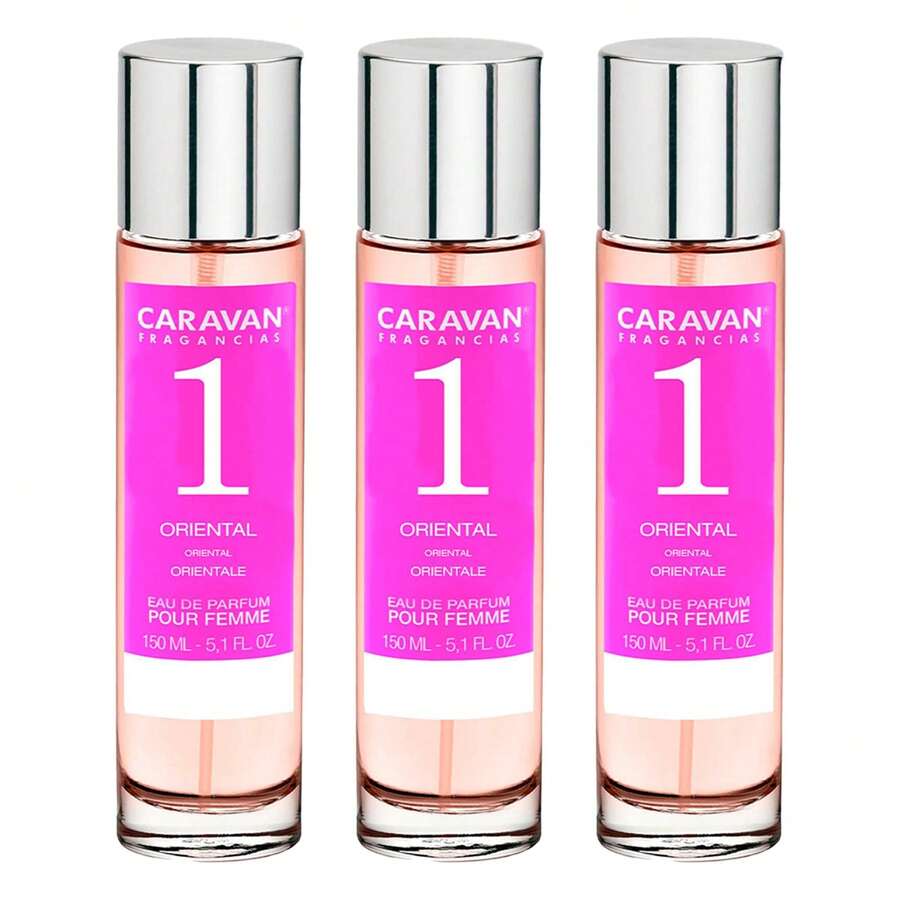 Caravan FRAGANCIAS Set de 3 frascos Perfume de Mujer Nº1, de 150 ml. Envío gratis en 24/72h - Multicolor - Ver 1