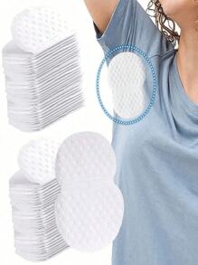 10/30/50PCS Armpit Sweat Pads, Disposable Underarm Absorption Sweat Pad, And Effective, Breathable, Invisible, Absorbing Patch, Lightweight And Sweat Absorbing,Comfortable And Odorless, Easy To Use, Suitable For Both Men And Women In Hot Summer Body Care For Travel,Sport,Outdoor,Summer,Stickers, Christmas For Holiday Gift Giving - one-size - View 1