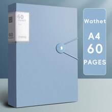 A4 办公和学校文件夹、多层透明套数据手册、40/60/100 页学生证件整理袋、带 100 个透明口袋的文件夹、办公/医疗记录文件夹、返校、学校用品