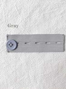 10/5pcs Stainless Steel Jeans Elastic Waist Extender Buckles, Unisex Seamless Waist Extender Buckles, Adjustable Belt Artifact, Belt Extender Buckles, Elastic Adjustable Pants Extender, Maternity Pants Elastic Buckles, Suitable For Daily Use, Outdoor Activities, Travel, Students, Pregnant Women And Office Workers, Great Gift For Mom - Multicolor - View 18