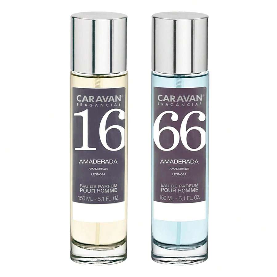Conjunto de 2 perfumes CARAVAN homem Nº61 e Nº 15 - Multicolorido - Ver 1
