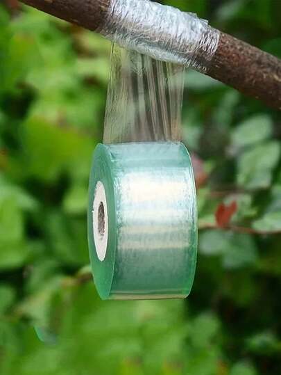 Băng keo ghép cây tự dính PE, có độ co giãn, dùng cho vườn, cây cối, cây con, dây leo, cà chua và các phụ kiện ghép cây khác.