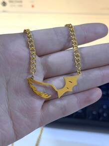 Custom Fashion Stainless Steel Necklace Hip Hop Style Male And Female Couple Necklace Rapper Fan Personalized Jewelry Gift - As Shown - View 4