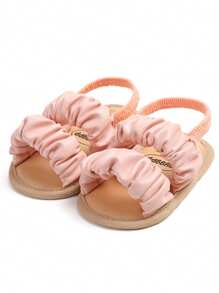 Infant Girls Sandals Summer Shoes Outdoor First Walker Toddler Girls Shoes For Summer - Pink - View 9