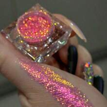 5 حبات/ مجموعة مسحوق تمساحي لفن الأظافر من سلسلة قصر Y2K، مسحوق تمساحي فاخر، منتجات فن الأظافر للنساء والفتيات، فن الأظافر المنزلي 0.5 جم/مجموعة