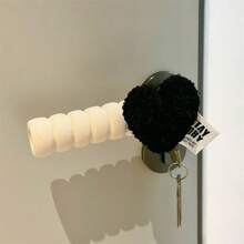 Heart-Shaped Anti-Static Door Handle Cover, Bedroom Anti-Collision Baby Room Decor