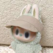 [Hat Only] 17CM Doll Accessory Plastic Baseball Cap, Clip-On Sitting Style Party Doll Outfit