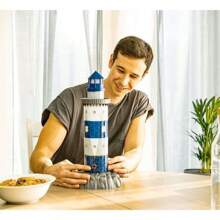 Ravensburger 12577 7 - Rompecabezas 3D, Lighthouse at Night, 216 Piezas