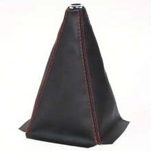 1 Pieza Funda universal para perilla de palanca de cambios de automóvil, Collar de palanca de cambios de PU, Funda para palanca de cambios manual/automática de automóvil - Resistente al agua y decorativa, Apta para la mayoría de automóviles manuales/automáticos y camiones