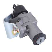 Cilindro Encendido Porta Switch Arranque Chevy C/pastilla - Plateado - Ver 3