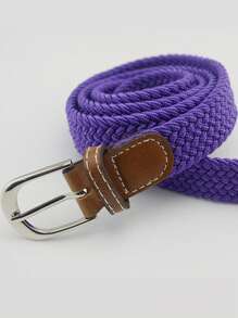 1 pièce Ceinture polyvalente décorée en tissu élastique, multicolore