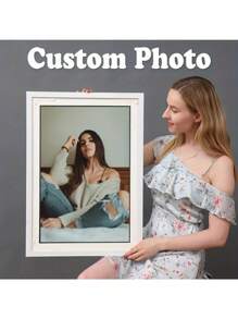 5D Diamond Painting DIY Kit, Customized 5D Diamond Painting Set, Personalized Photo Embroidery Art, Round Diamond Painting Canvas, DIY Home Decor And Gift, Selectable Portrait Or Animal Scenes, Multifunctional, Adjustable, Durable, Decorative, Reusable - Multicolor - View 3