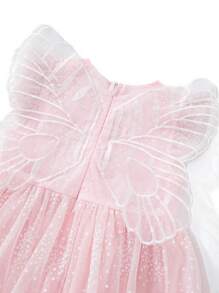 Girls' (Small) Butterfly Print Sundress, Summer