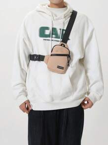 Fashion Personalized Minimalist Multi-Color Waterproof Messenger Crossbody Bag Sling Bag