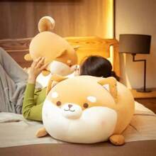 Authentieke Super schattige Shiba Inu pluche speelgoedpop thuis bank kantoor kussen sierkussen voor vriendin vakantie cadeau pp schuim