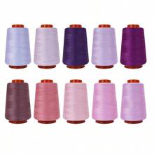 10 Chiếc Chỉ May, Chỉ May Đa Năng, 10 Cuộn Nhiều Màu Mỗi Cuộn 800 Yard Chỉ Polyester Cho Máy May, Khâu Tay, Chần Bông, Máy Vắt Sổ - Nhiều màu - Xem 8