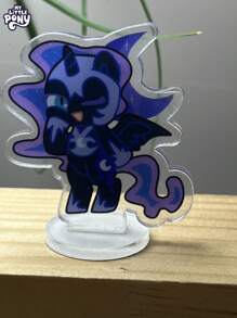 7pcs  Acrylic Cartoon Character Twilight Sparkle Decor, Suitable For Desktop, Bedroom, Room Decor, Great Gift For Friends, Birthday, Holiday, All Year Round Desk Ornament Gifts Graduation