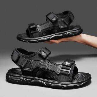 男士运动凉鞋，高弹防滑鞋底，适合户外休闲和水上活动