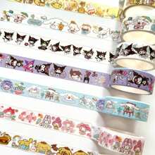 Sanrio 1 pièce Sanrio Kulomi 10 Volume Matériel Décoration Et Ruban Papier Autocollants De Bandes Dessinées Pour L'Art, Les Bricolages, Les Périodiques, Les Agendas, Les Scrapbooks, Les Emballages Cadeaux Anniversaire Remise Des Diplômes Décoration De Chambre Décoration De Maison Décoration Murale Décoration De Salle De Bain Décoration De Chambre Décoration De Chambre Décoration De Salon Décoration De Maison Décoration Murale Salon Papier Peint Autocollants Personnalisés