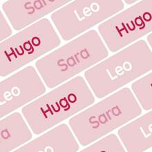 Custom Name Labels, Name Stickers, Name Tags, Name Labels For Clothes, Animals Name Labels Personalized Name Labels Without Motif To Use On Clothes And Gear. Waterproof And Self-Adhesive Labels For Everyone For Fall Holidays, Halloween, Thanksgiving, Christmas And New Year Parties And Celebrations - Multicolor - View 6