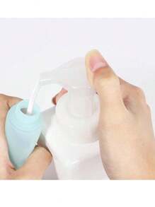 4Pcs Portable 60ml Water Emulsion Separate Bottle Travel Bottles Leak-Proof Refillable Lotion Containers Travel Essentials Travel Accessories Travel Must Haves Beach Vacation Summer Holiday School Accessories Back To School Supplies Stuff
