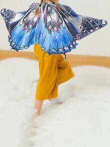 1pc Cute Butterfly Wing Fairy Cape: Perfect For All Kinds Of Holiday Party Stage Shows, Spring Outings And Birthday Parties