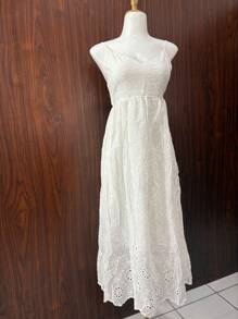 Vestido fresco para mujer - Blanco - Ver 5