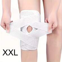 1PC Pressurized Elastic Knee Brace Support - Spandex Sports Knee Pad For Men & Women -, Fitness & Volleyball Gear - Hand Wash, Pull-On Closure