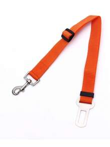 Pet Car Seat Belt Traction Clip Safety Bar Traction Retractable Leash Cat Dog Seat Belt Dog Collar Dog Accessories Car Seat Belt Nylon Seat Heavy Duty Durable Dog Car Seat Belt - Ensure Your Dog Or Cat Is Safe And Secure While Driving,Dog Seatbelt,Dog Car Seat