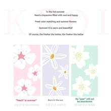 1st Daisy Handheld Fan, met standaardontwerp, 3 windsnelheden, sfeerverlichting, draagbaar en tafelmodel voor twee doeleinden, telefoonhouder, 1200mAh batterijcapaciteit, perfect om koel te blijven, video's te kijken, te genieten van afternoon tea, essentieel voor de zomer, frisse kleur, lange batterijduur, geschikt voor kamperen, bijeenkomsten, picknicks