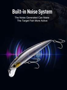 KINGDOM Kingdom Minnow Angelköder 80mm 95mm 110mm schwebend Salzwasser Wobbler Angelköder für Peche Bass Forelle Schleppangeln