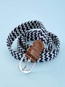 1 pièce Ceinture polyvalente décorée en tissu élastique, multicolore