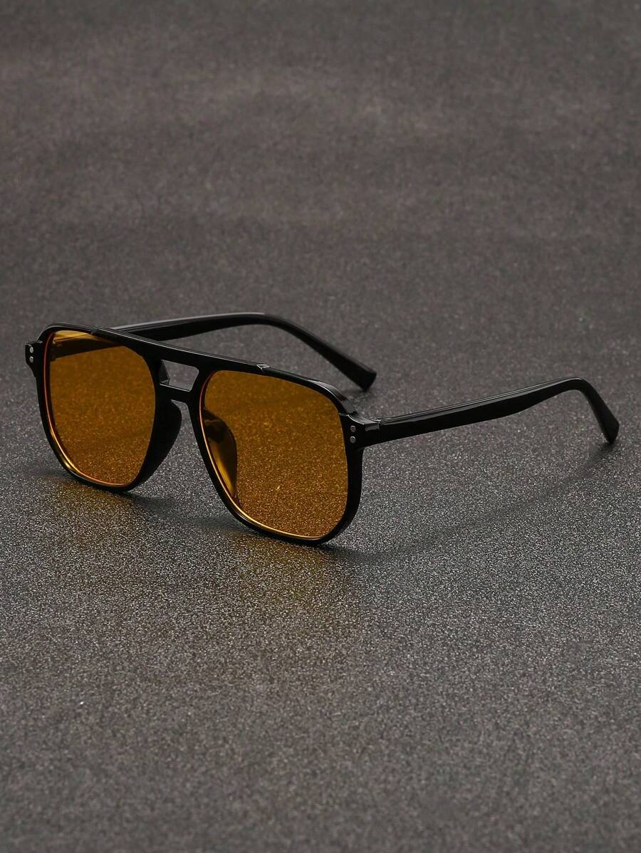 1pc Vintage Y2K Fashion Fashion Glasses - Nhiều màu - Xem 1