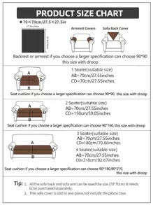 1 pièce Housse de coussin de canapé en peluche, couverture de canapé minimaliste moderne antidérapante, protecteur de canapé en polaire épais lavable toutes saisons anti-poussière, couleur café, convient pour canapé d'angle, chambre à coucher, bureau, salon