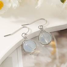 2 Pieces Of European And American Fashion Light Luxury Earrings Simple Elegant Women's Earrings High-End And Versatile Earrings Are Suitable For Any Occasion To Wear - Fashion Earrings - View 8