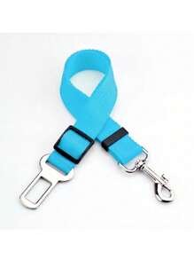 Pet Car Seat Belt Traction Clip Safety Bar Traction Retractable Leash Cat Dog Seat Belt Dog Collar Dog Accessories Car Seat Belt Nylon Seat Heavy Duty Durable Dog Car Seat Belt - Ensure Your Dog Or Cat Is Safe And Secure While Driving,Dog Seatbelt,Dog Car Seat