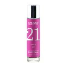 Caravan set van 2 flesjes damesparfum van 150 ml+30ml Nº1 met een zachte oriëntaalse geur, Nº21 fris, Nº23 fruitig, Nº26 houtachtig oriëntaals, Nº28 zacht oriëntaals, Nº31 zacht oriëntaals, Nº36 bloemig oriëntaals, Nº42 bloemig, Nº43 fruitig, Nº45 oriëntaals. Gratis bezorging - Veel kleurig - Bekijken 5