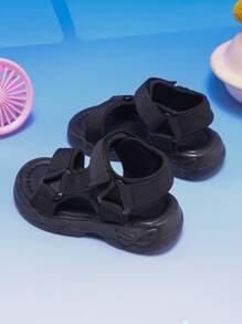 1 paire de sandales d'été antidérapantes et anti-coups de pied pour enfants