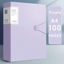 A4 办公和学校文件夹、多层透明套数据手册、40/60/100 页学生证件整理袋、带 100 个透明口袋的文件夹、办公/医疗记录文件夹、返校、学校用品