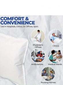 5/10/20pcs Single-Use Pillow Case, White,Disposable Thickened Breathable Pillowcase For Travel, Hotel, Beauty Salon, And Home Use