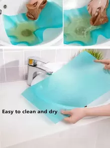 4/8 件可洗冰箱垫，防水防滑冰箱搁板衬垫，冰柜/橱柜/抽屉垫 - 彩色 - 查看 3